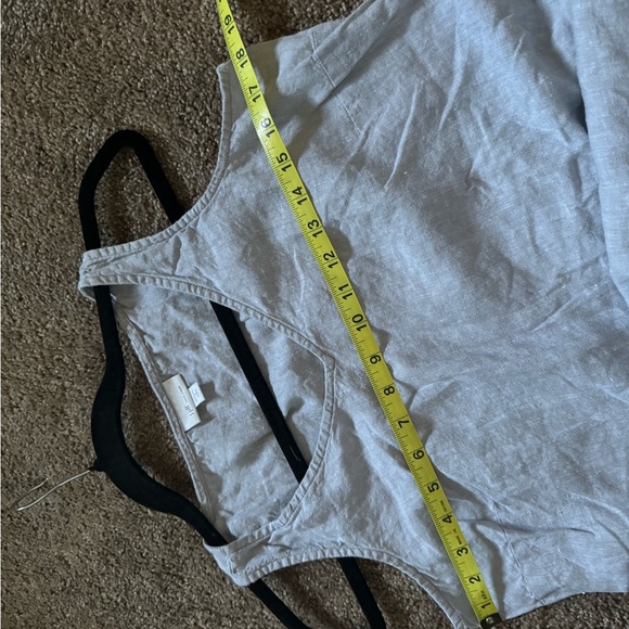 J Jill Love Linen Dress Long Maxi Sleeveless - Picture 6 of 6